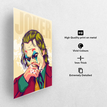 Joker Metal Poster