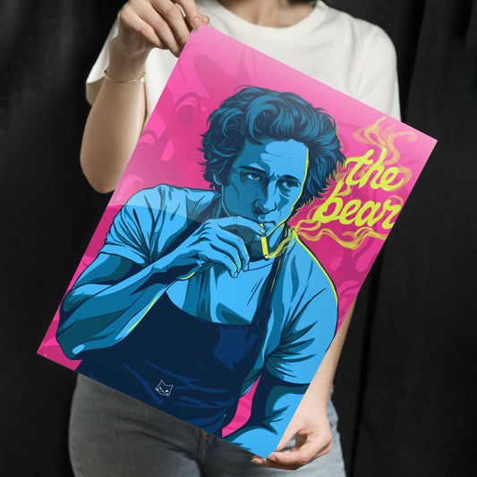 The Bear Metal Poster