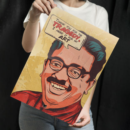 Tragedy Metal Poster