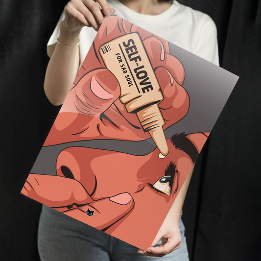 Self Love Metal Poster