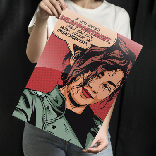 Disappointment Metal Poster
