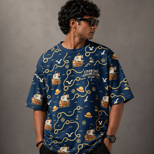 Straw Hat Sailing Club Oversized Jersey