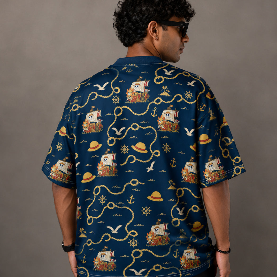 Straw Hat Sailing Club Oversized Jersey